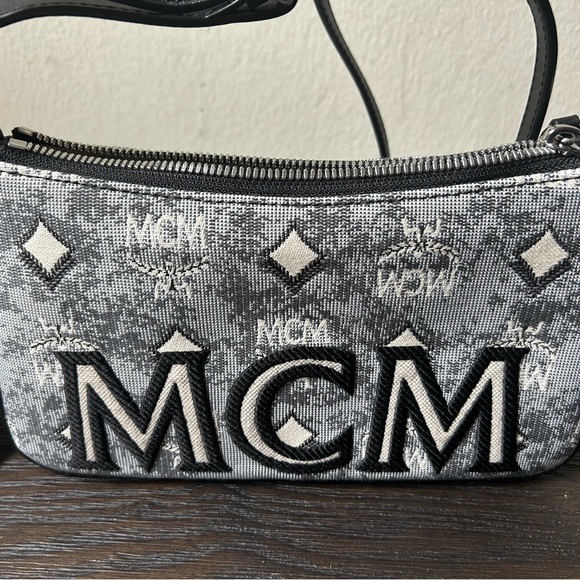 MCM Mini Vintage Jacquard Shoulder  Bag - Picture 2 of 14